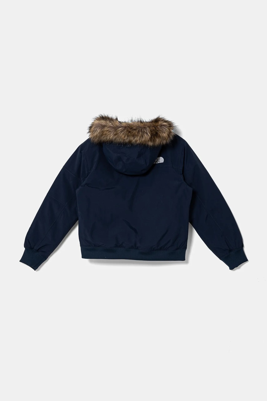 Дитяча пухова куртка The North Face MCMURDO HOODED JACKET колір синій NF0A88V38K21
