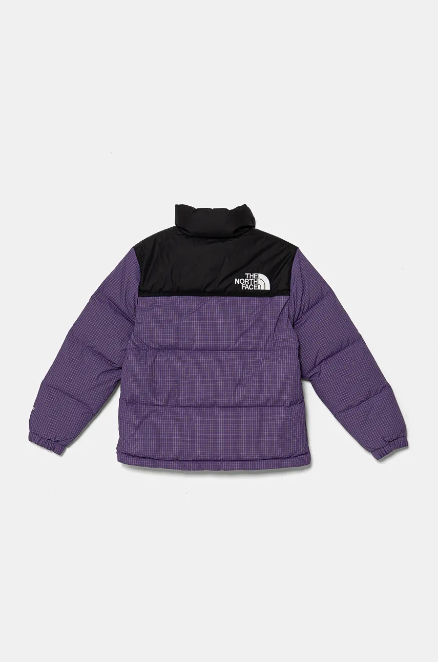 Дитяча пухова куртка The North Face TEEN 1996 RETRO NUPTSE JACKET колір фіолетовий NF0A8A4C6KO1