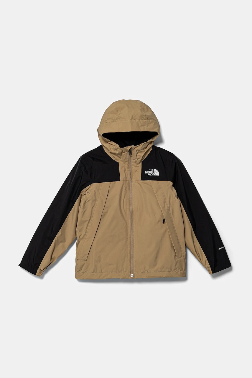 The North Face geacă copii ANTORA TRICLIMATE culoarea bej, NF0A8AKBLK51 The North Face geacă copii ANTORA TRICLIMATE culoarea bej, NF0A8AKBLK51