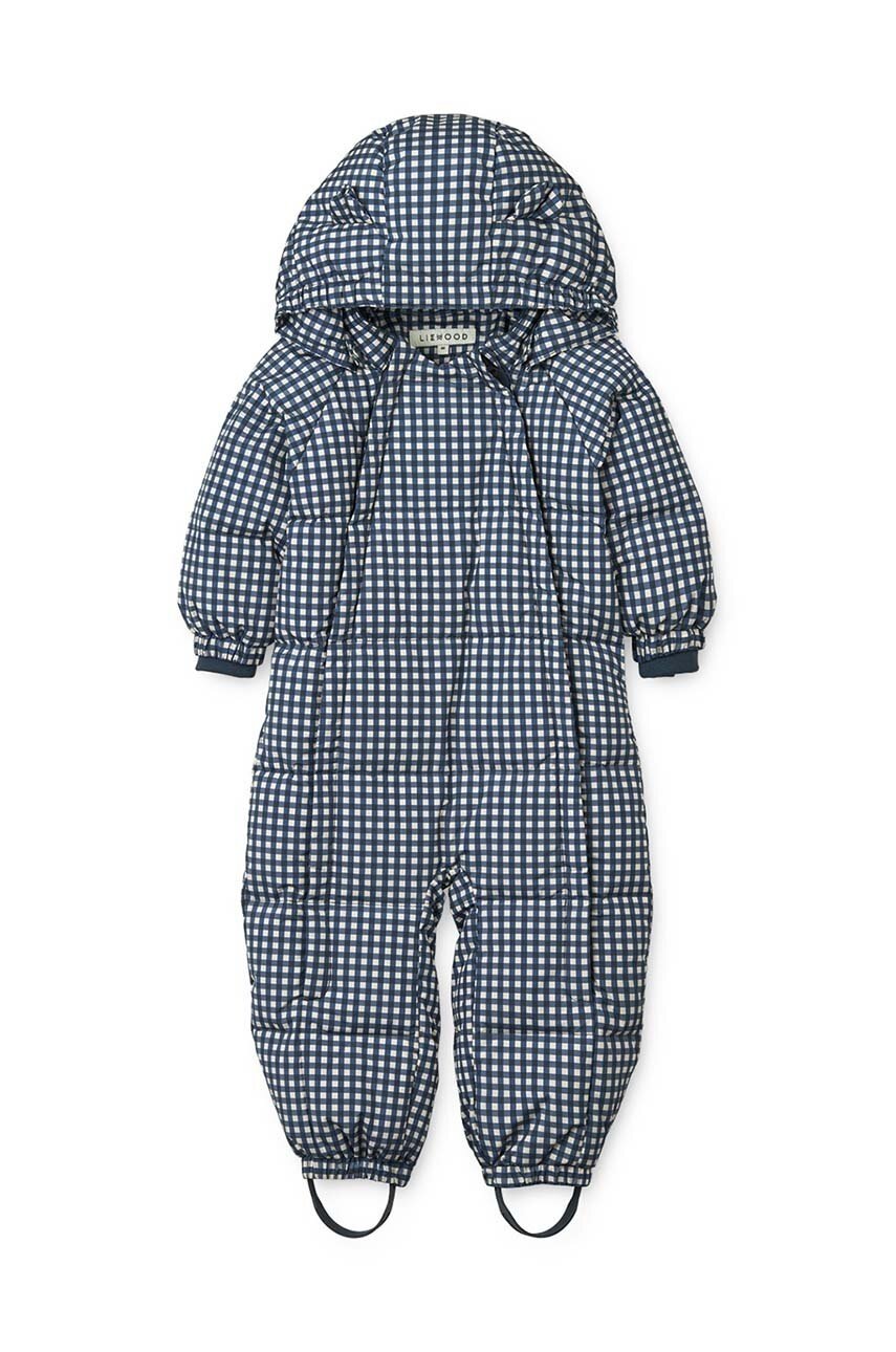 Зимний костюм для младенцев Liewood Sylvie Baby Snowsuit цвет синий LW19403