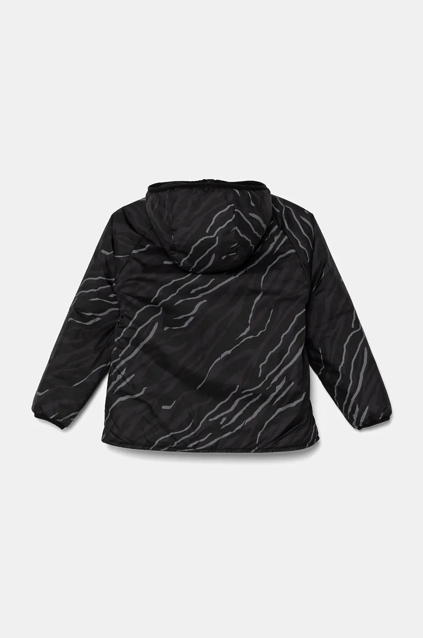 Детская двусторонняя куртка Puma Reversible ffer jacket цвет чёрный 682756 Детская двусторонняя куртка Puma Reversible ffer jacket цвет чёрный 682756