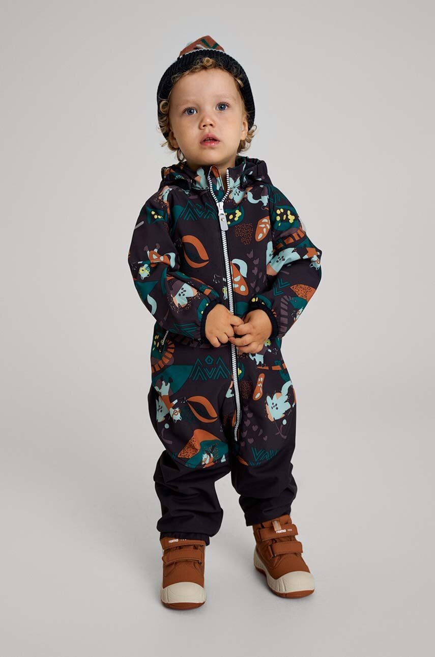 

Детски гащеризон Reima Mjosa в черно 5100006A, Черен