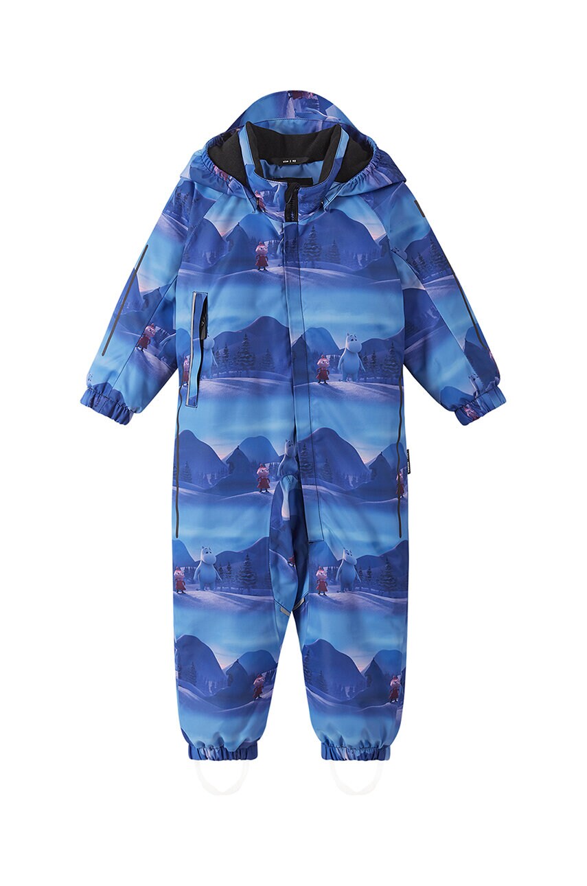 Reima salopete de iarna pentru copii Moomin Lyster culoarea albastru marin, 5100011D