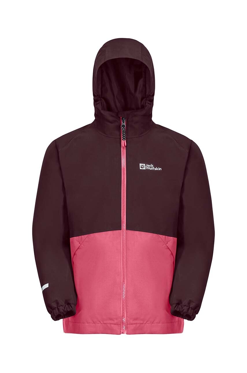Jack Wolfskin gyerek dzseki rózsaszín, 1610081 termék 2. képe