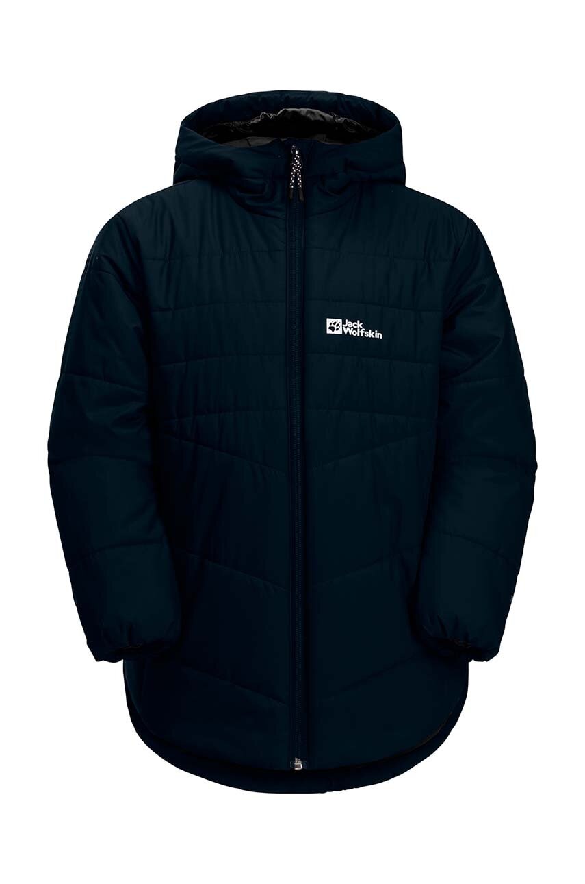 Jack Wolfskin geaca copii culoarea albastru marin, 1610121 Jack Wolfskin geaca copii culoarea albastru marin, 1610121
