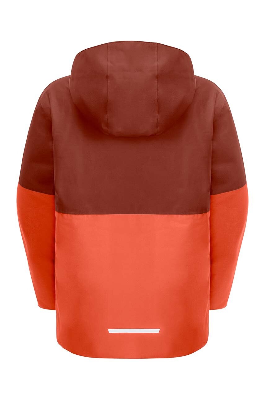 Детская куртка Jack Wolfskin цвет оранжевый 1610281 Детская куртка Jack Wolfskin цвет оранжевый 1610281
