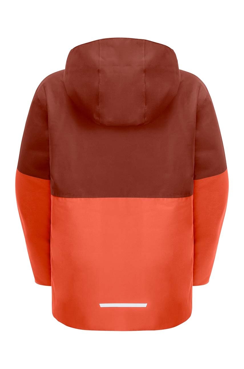 Детская куртка Jack Wolfskin цвет оранжевый 1610281 Детская куртка Jack Wolfskin цвет оранжевый 1610281