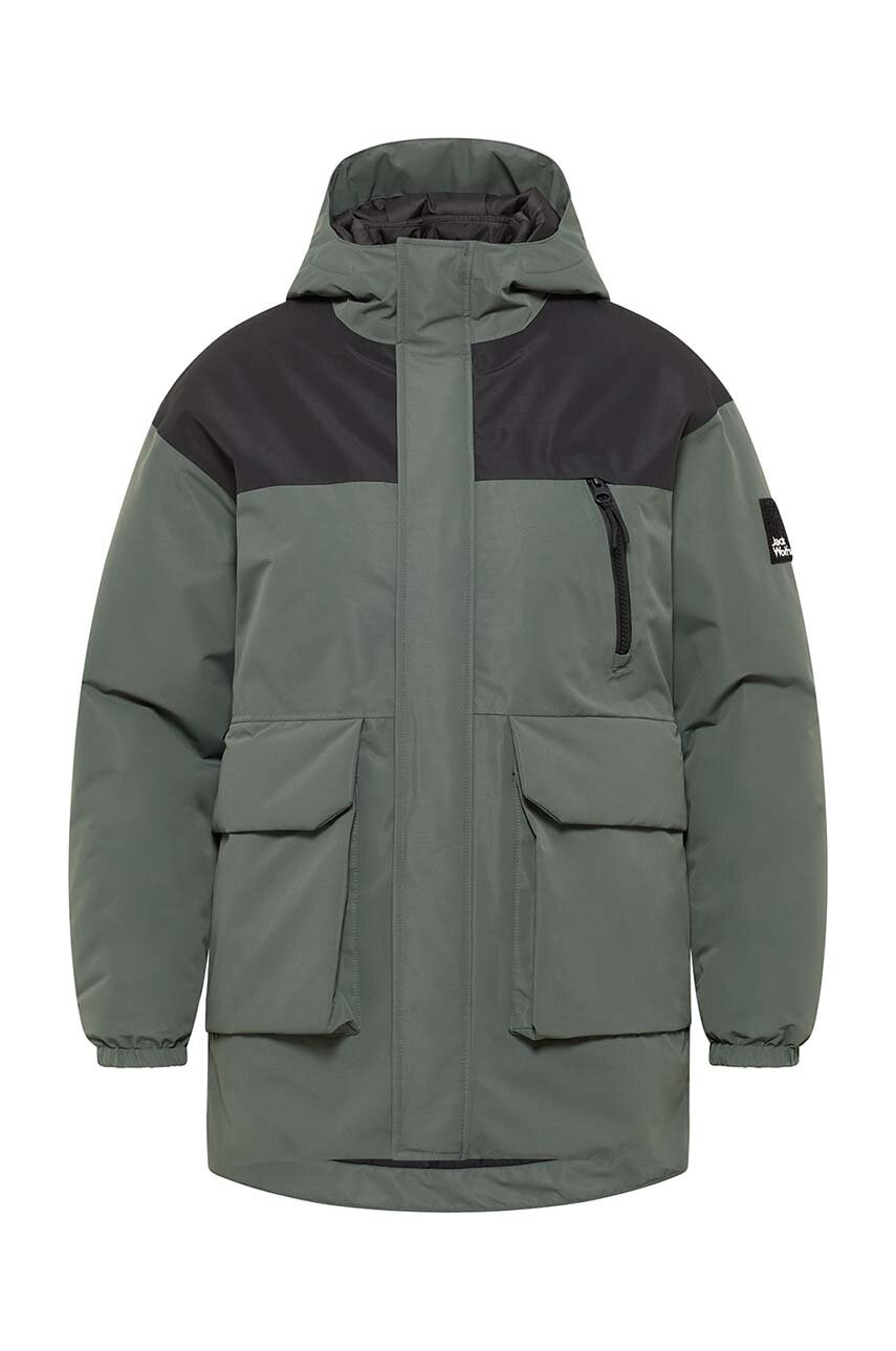 Детская куртка Jack Wolfskin цвет зелёный A60301 Детская куртка Jack Wolfskin цвет зелёный A60301