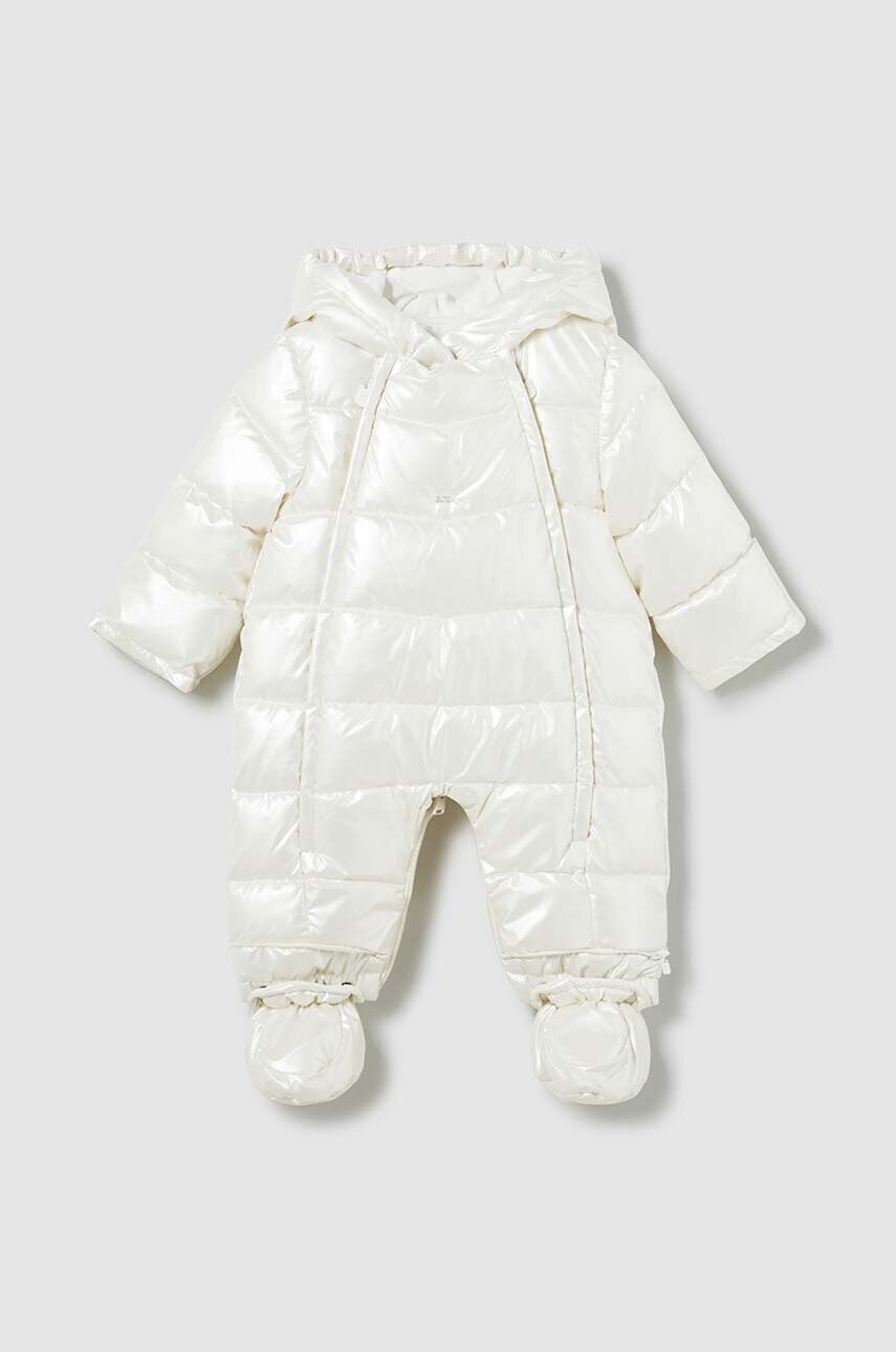 Mayoral Newborn combinezon bebe culoarea bej, 2607