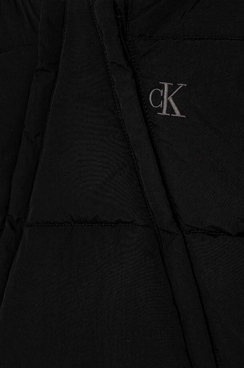 Calvin Klein Jeans babaoverál fekete, IN0IN00243 termék 2. képe