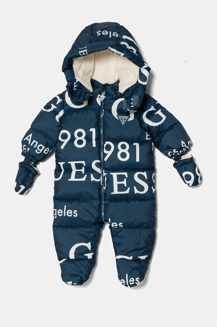 

Бебешки гащеризон Guess в тъмносиньо H4BW09 WCFM0, Тъмносин
