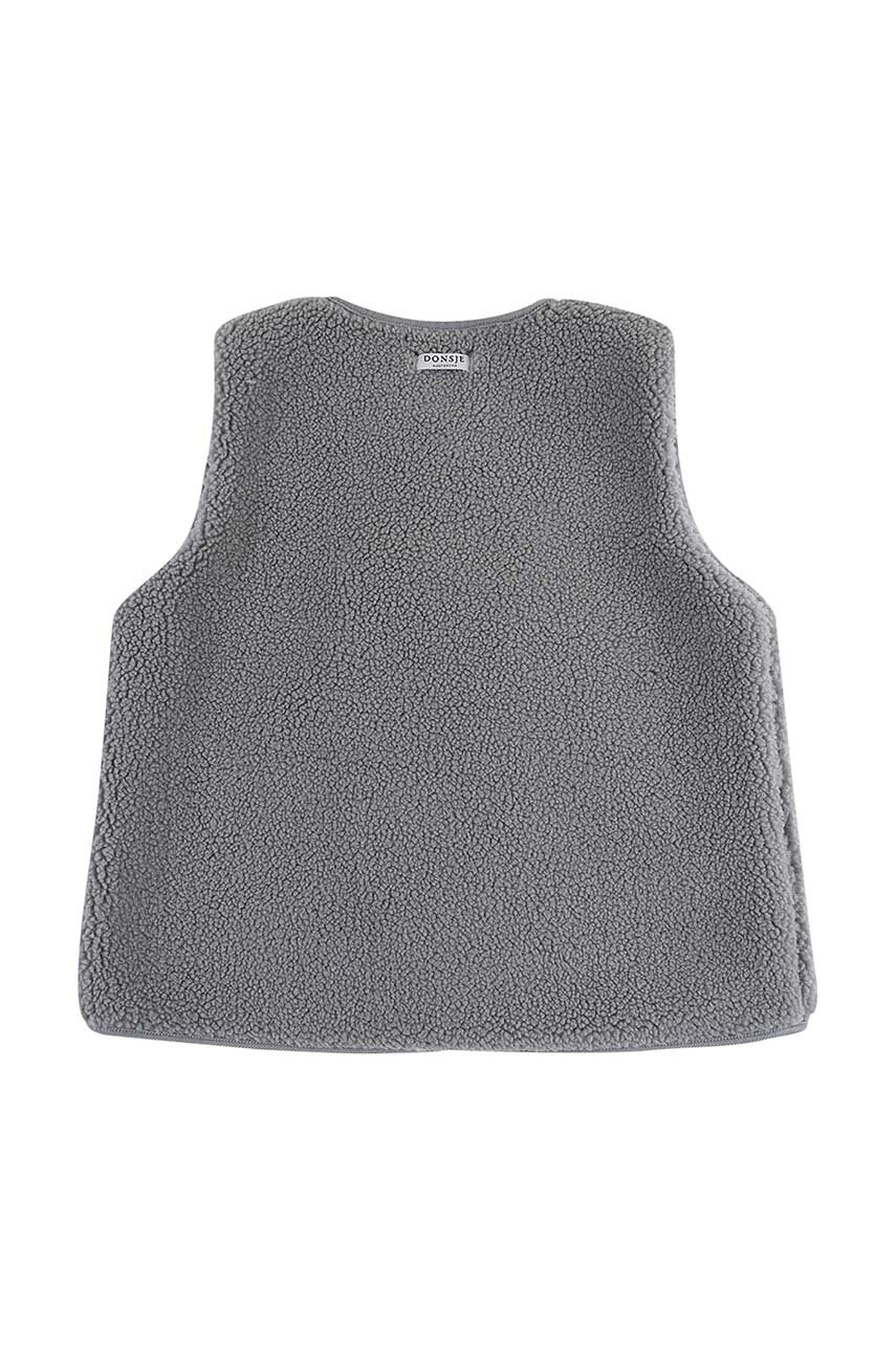 Donsje gyerek mellény Monty Gilet szürke, 4044300 termék 2. képe