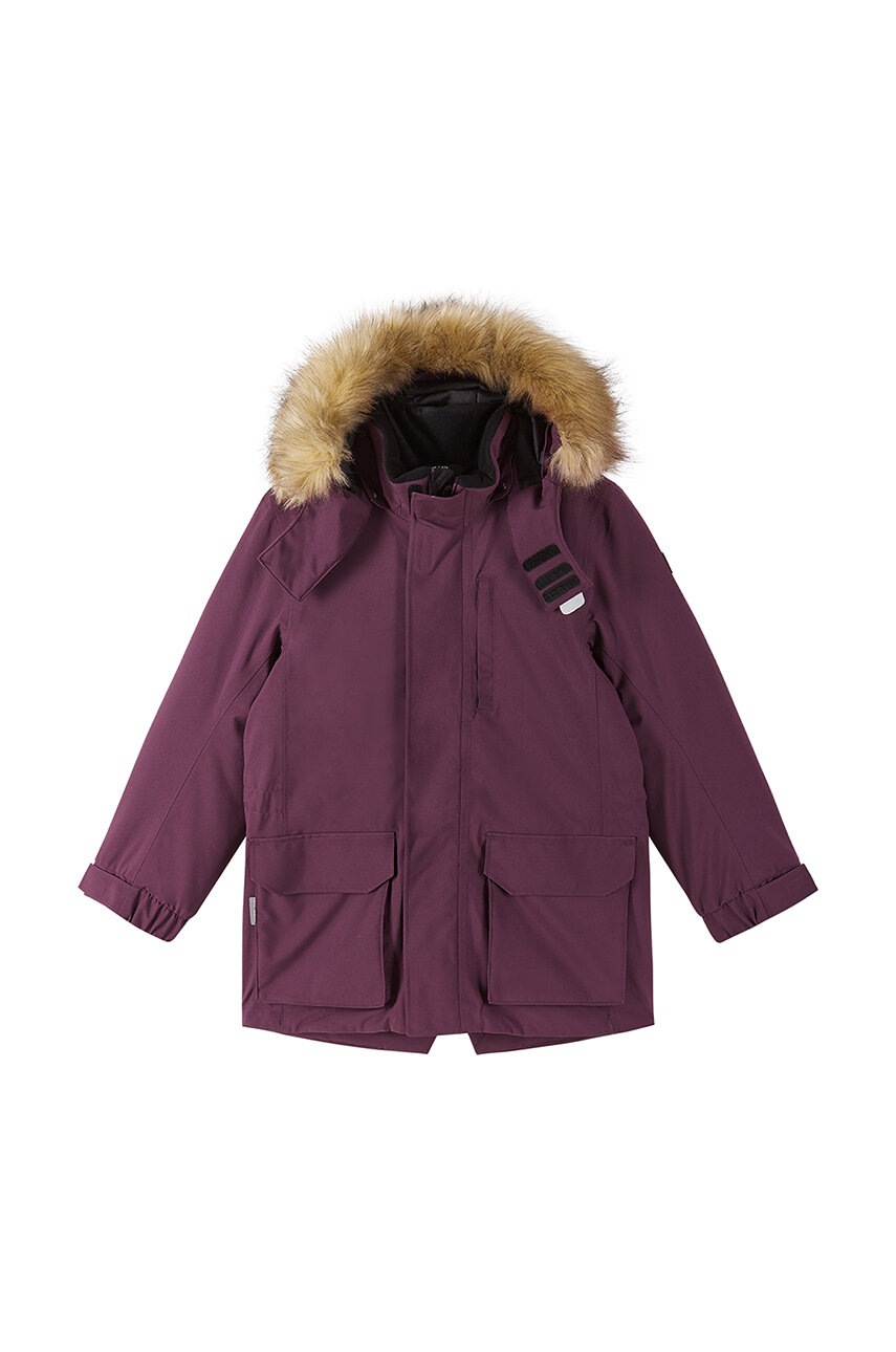 Дитяча куртка Reima Ajaton колір бордовий 5100360A