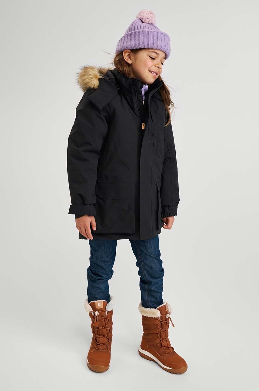 Reima geaca copii Ajaton culoarea negru, 5100360A Reima geaca copii Ajaton culoarea negru, 5100360A