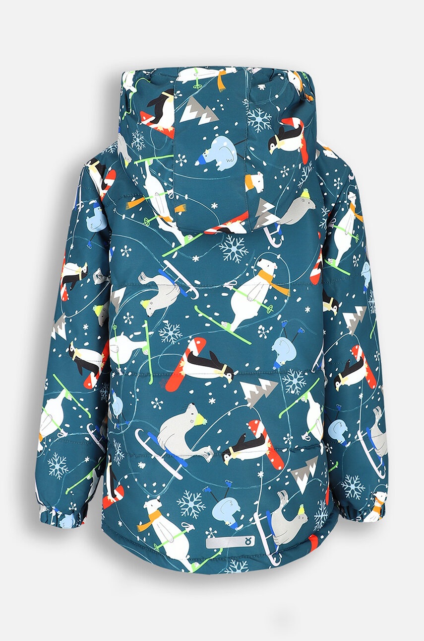 Детская лыжная куртка Lemon Explore цвет синий OUTERWEAR SNOW&SKI BOY