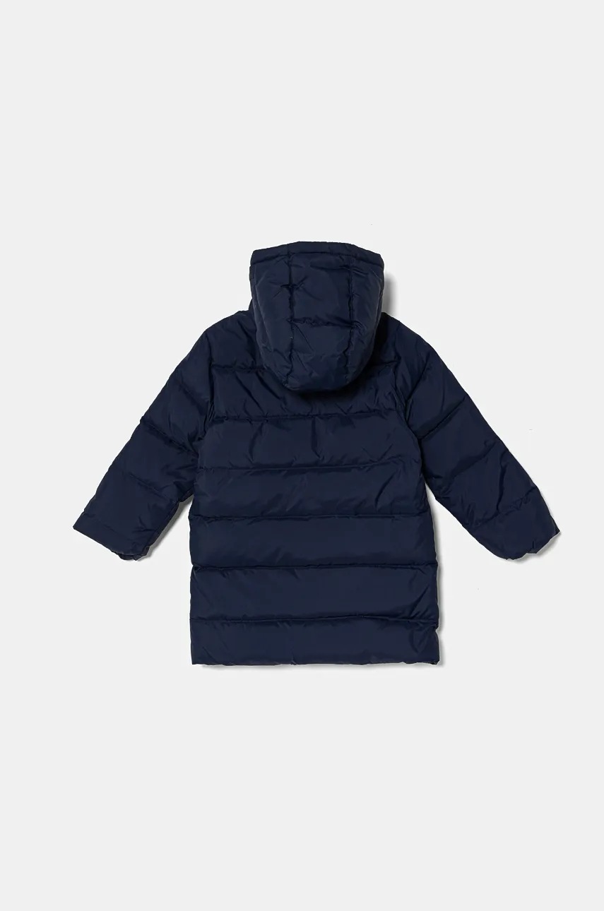 Детская пуховая куртка United Colors of Benetton цвет синий 2WU0CN017
