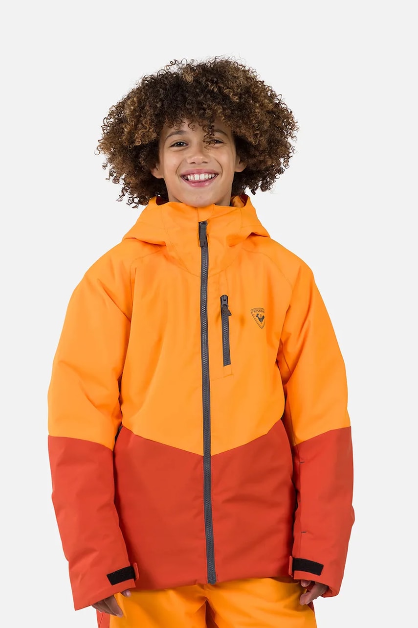 Rossignol geaca copii WISPILE culoarea portocaliu, RLNYJ02 Rossignol geaca copii WISPILE culoarea portocaliu, RLNYJ02