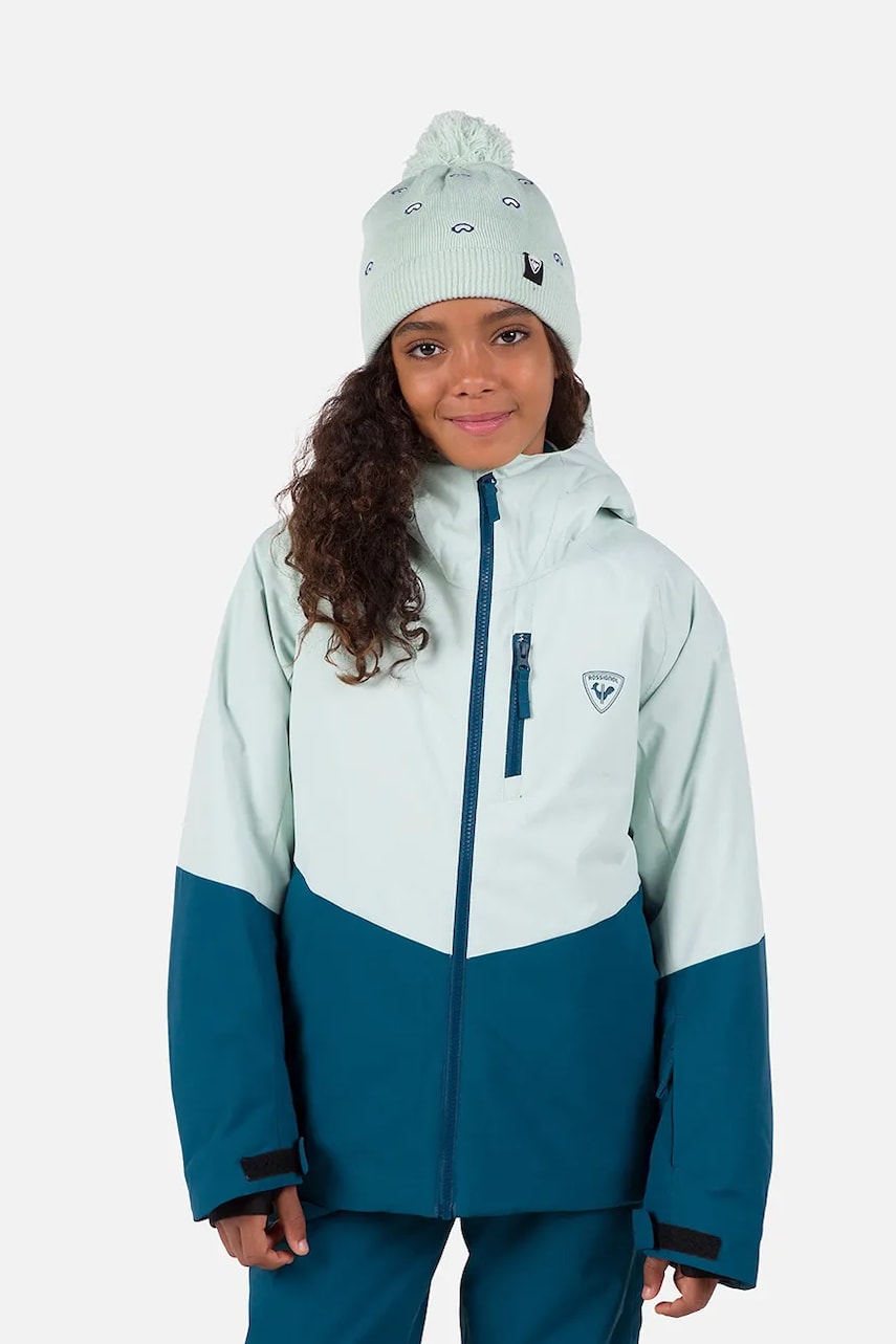 Rossignol geaca copii WISPILE culoarea turcoaz, RLNYJ02 Rossignol geaca copii WISPILE culoarea turcoaz, RLNYJ02