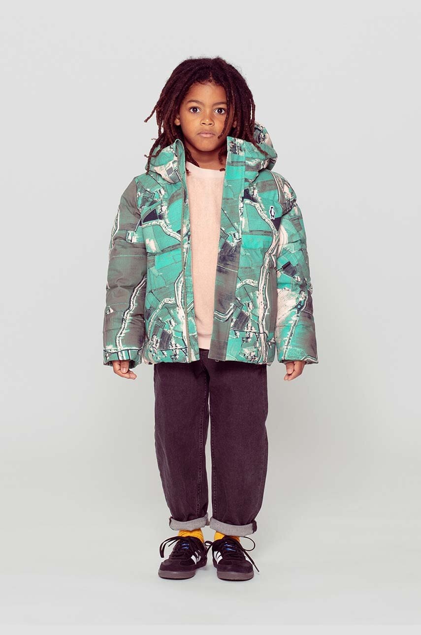 Gosoaky geaca copii DRAGON EYE culoarea verde, 242.9.1.537