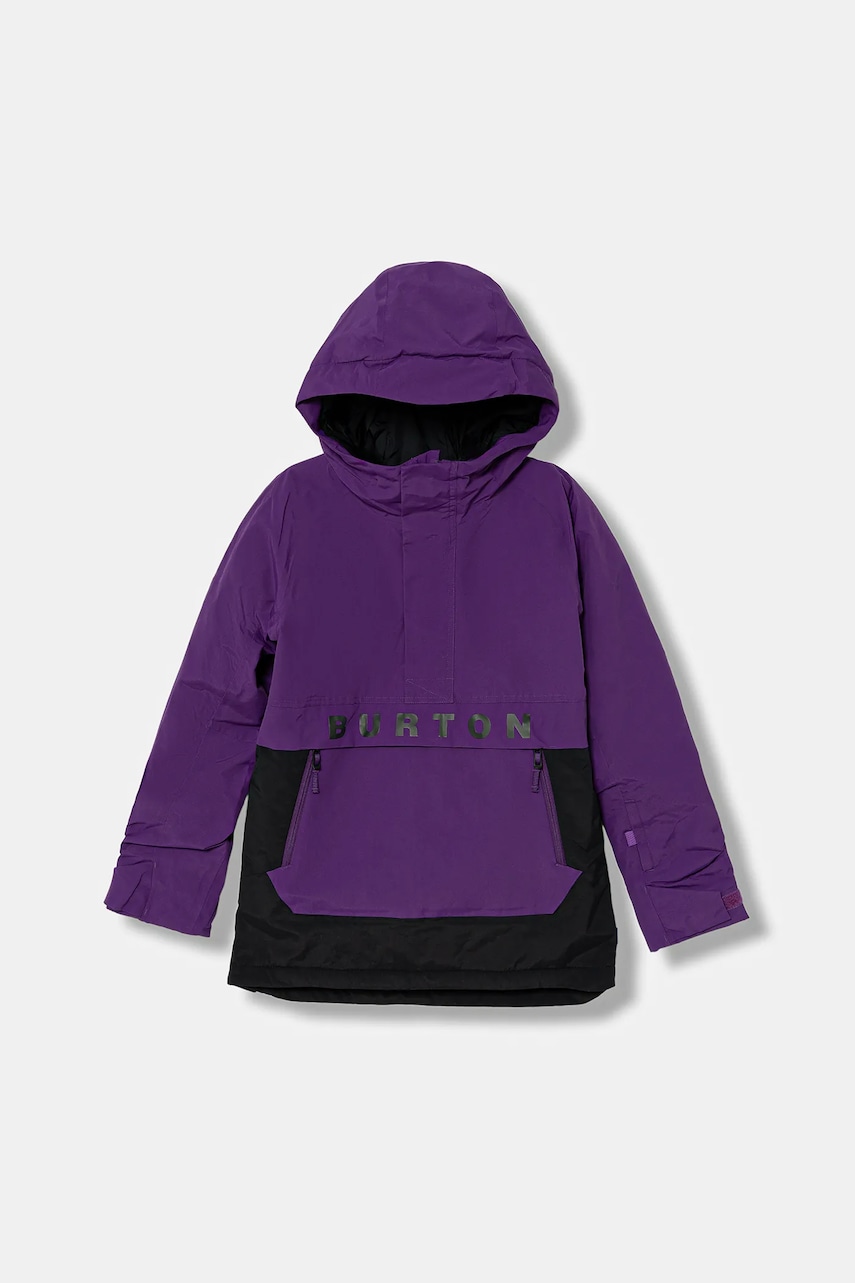 Burton geacă de schi pentru copii FROSTNER culoarea negru, 233641