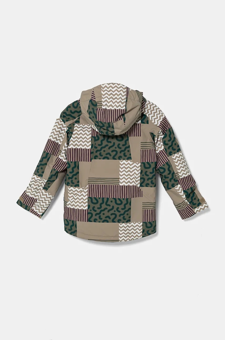 Детская лыжная куртка Burton HILLSLOPE цвет зелёный 243131 Детская лыжная куртка Burton HILLSLOPE цвет зелёный 243131