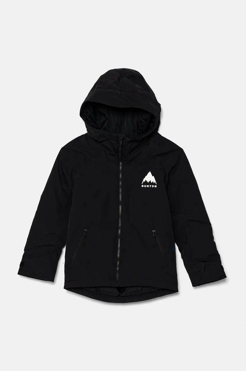 Burton geaca de schi pentru copii HILLSLOPE culoarea negru, 243131 Burton geaca de schi pentru copii HILLSLOPE culoarea negru, 243131