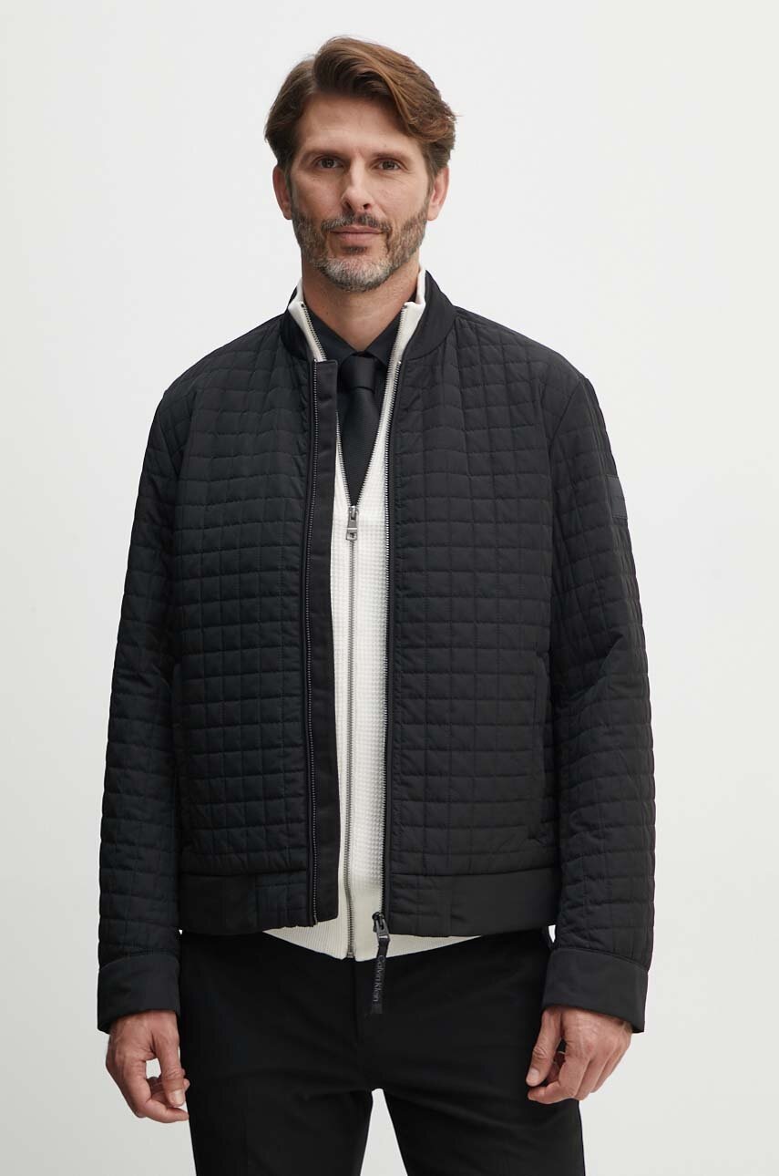 Куртка Calvin Klein чоловіча колір чорний перехідна K10K113002 