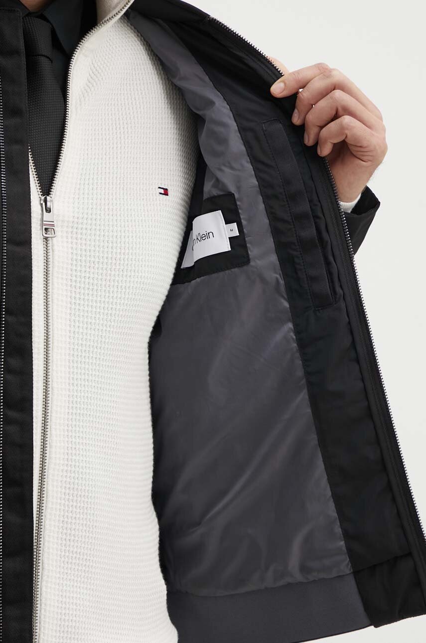 Куртка Calvin Klein чоловіча колір чорний перехідна K10K113002 