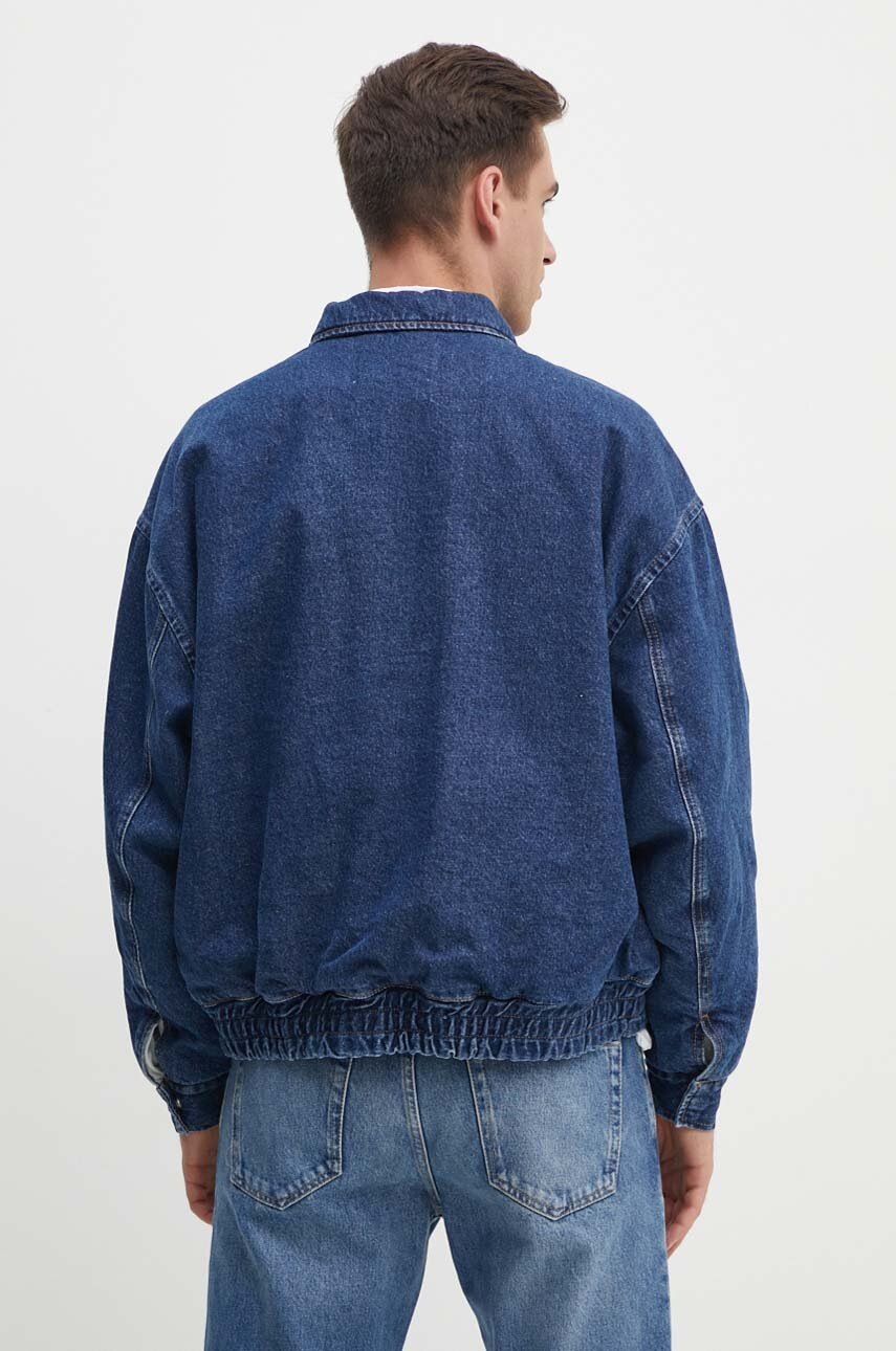 Calvin Klein Jeans farmerdzseki férfi, sötétkék, átmeneti, J30J325757 termék 2. képe