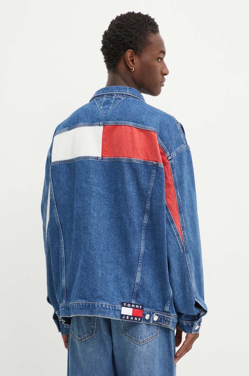 Tommy Jeans geaca barbati, de tranzitie, oversize, DM0DM19366 Tommy Jeans geaca barbati, de tranzitie, oversize, DM0DM19366
