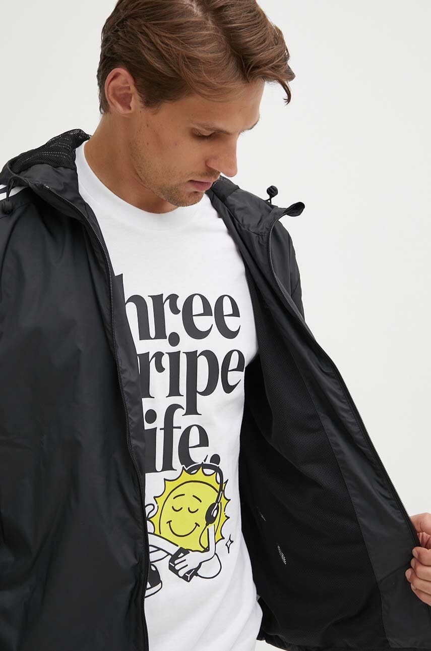 Куртка adidas Essentials чоловіча колір чорний перехідна IB0381 