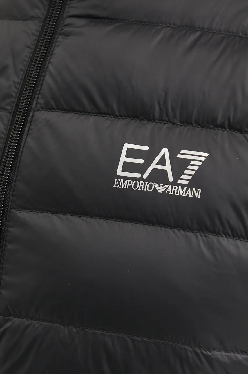 Куртка EA7 Emporio Armani чоловіча колір чорний перехідна PNGPZ.8NPB24 
