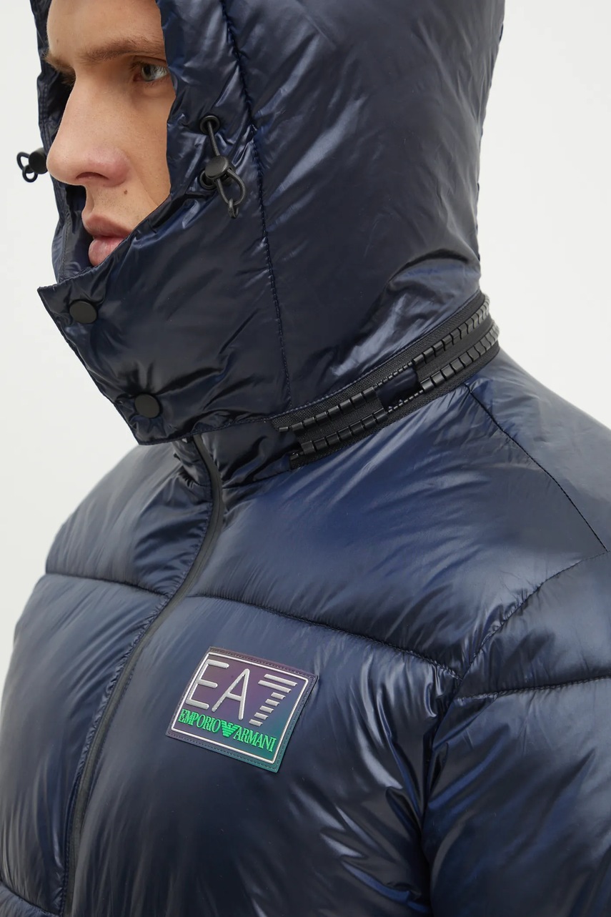 Куртка EA7 Emporio Armani чоловіча колір синій зимова PN2MZ.6DPB71 