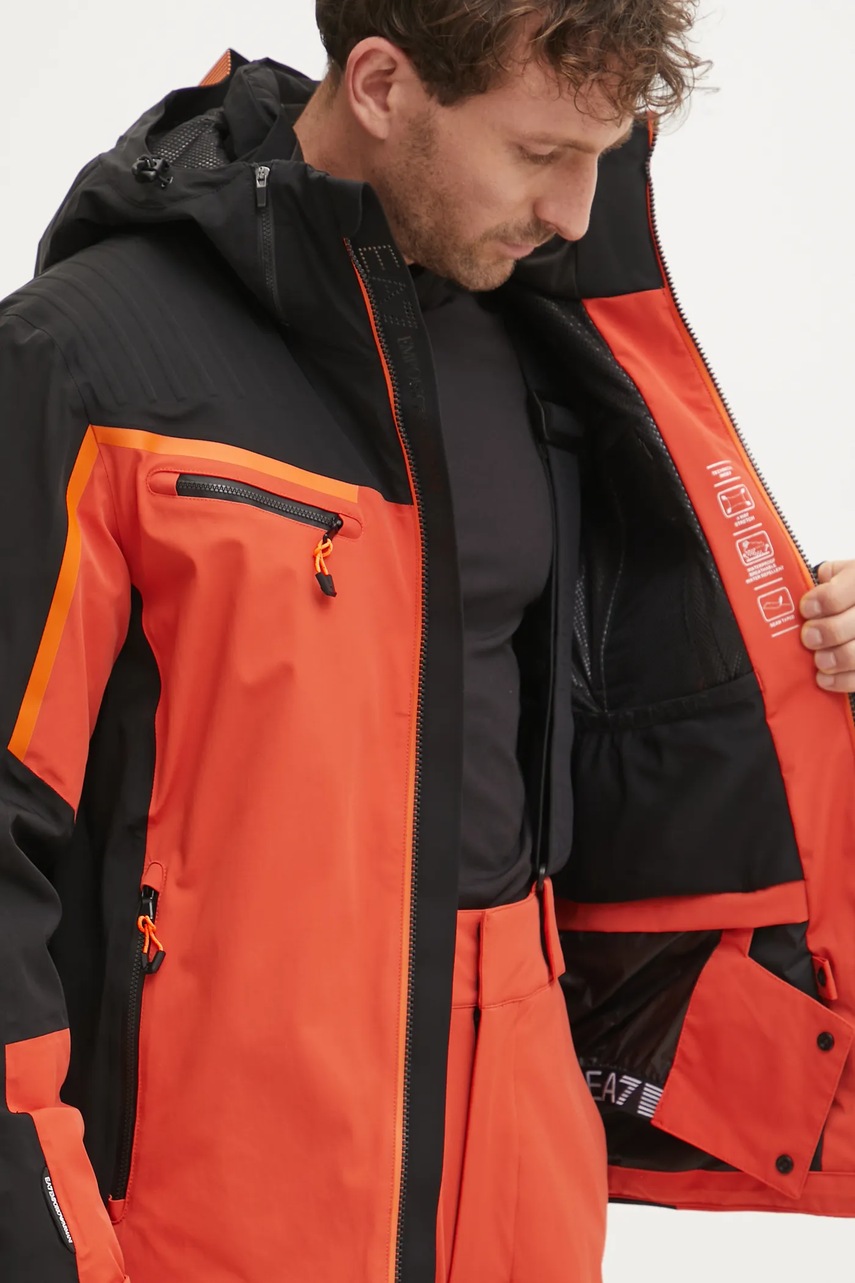 Lyžařská bunda EA7 Emporio Armani Kitzbuhel Colorblock Logo (obrázek 7)
