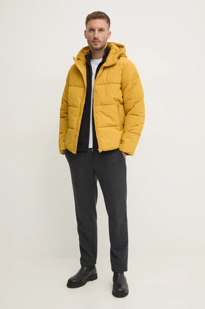 Куртка United Colors of Benetton мужская цвет жёлтый зимняя 2IARUN05O Куртка United Colors of Benetton мужская цвет жёлтый зимняя 2IARUN05O