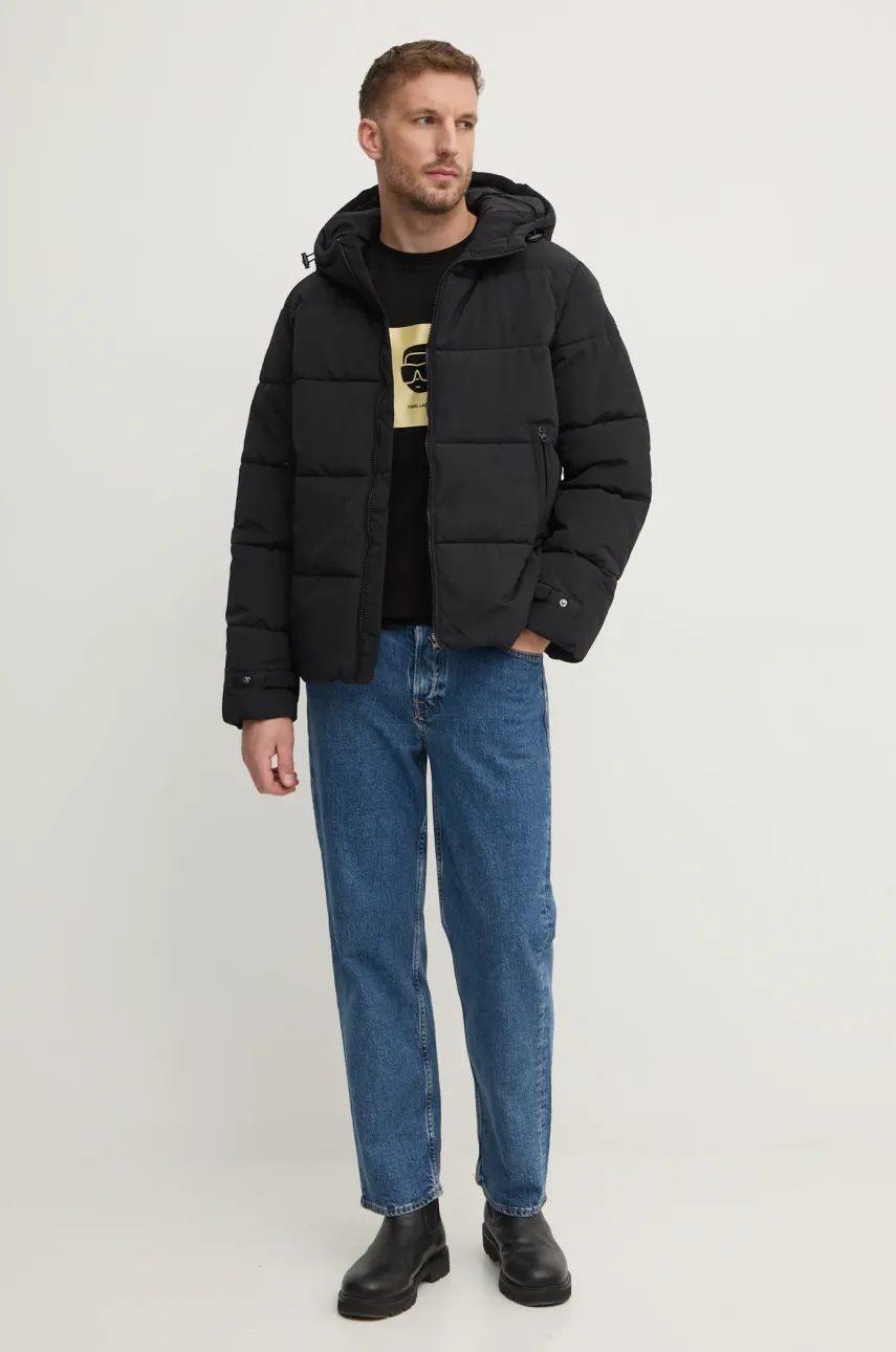 Куртка United Colors of Benetton мужская цвет чёрный зимняя 2IARUN05O Куртка United Colors of Benetton мужская цвет чёрный зимняя 2IARUN05O