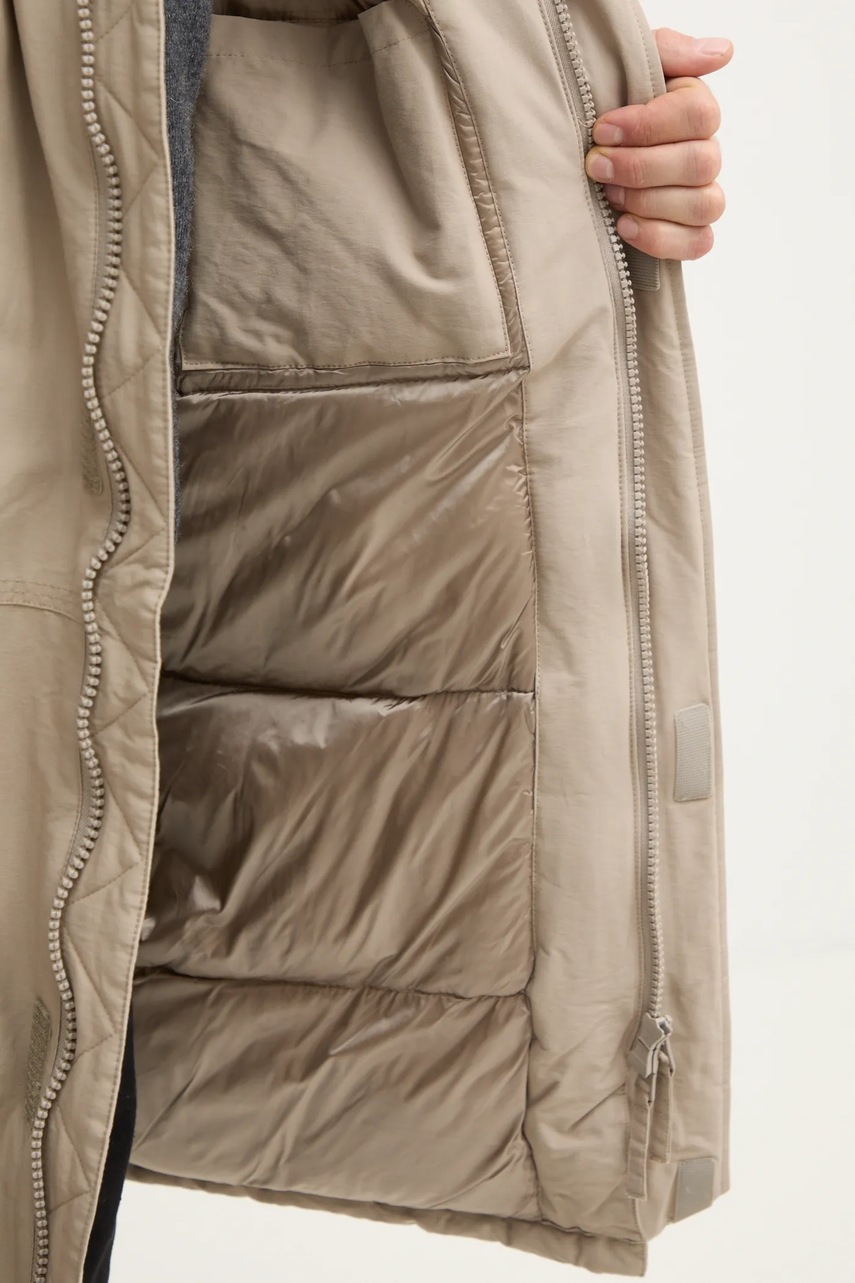 Куртка Alpha Industries чоловіча колір бежевий зимова 148124 