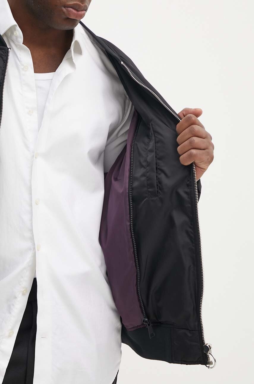 Μπουφάν Versace Jeans Couture χρώμα: μαύρο, 77GAU401 CQD46 φωτογραφία