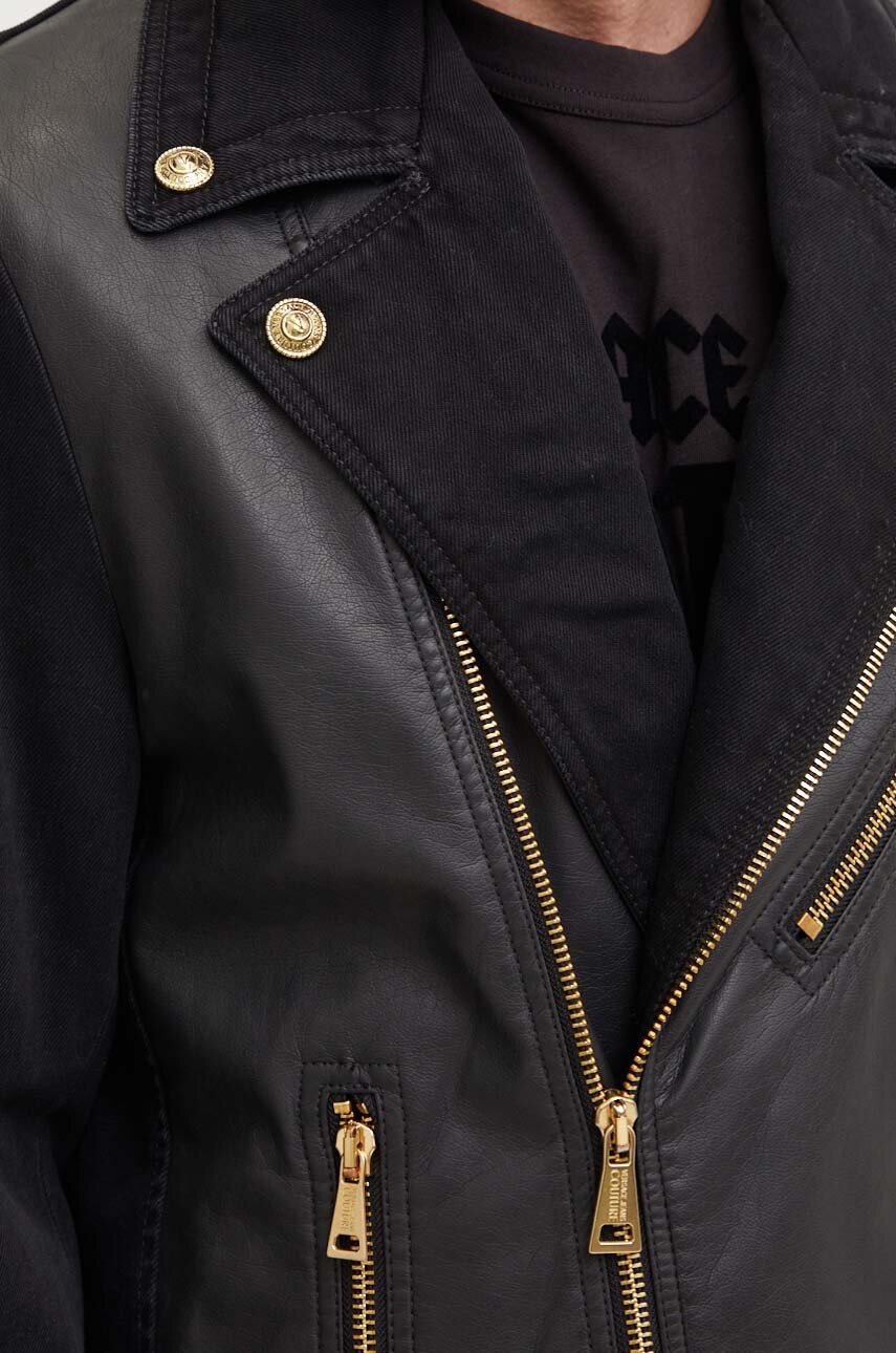 Δερμάτινο μπουφάν Versace Jeans Couture φωτογραφία