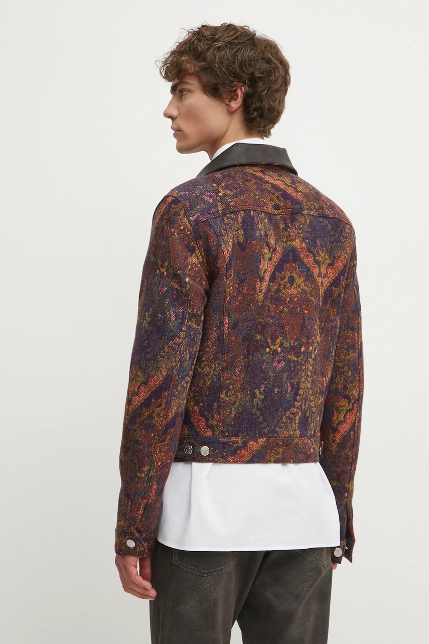 Μπουφάν από μίγμα μαλλιού Sunflower χρώμα: καφέ, 4157. φωτογραφία