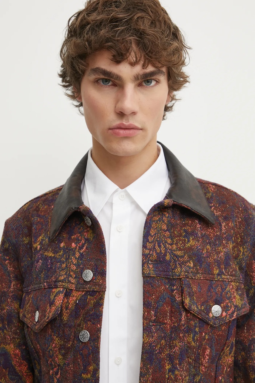 Μπουφάν από μίγμα μαλλιού Sunflower χρώμα: καφέ, 4157. φωτογραφία