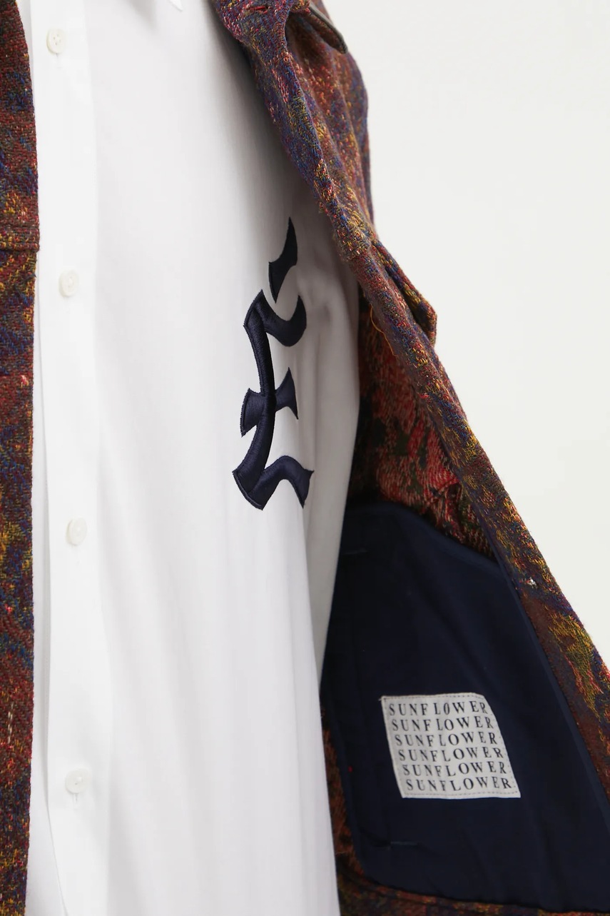 Μπουφάν από μίγμα μαλλιού Sunflower χρώμα: καφέ, 4157. φωτογραφία