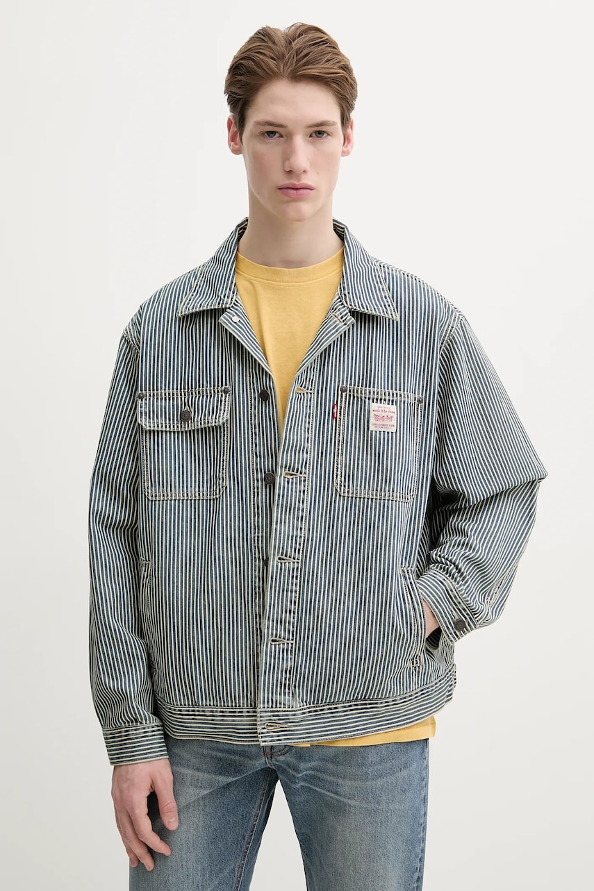 Levi's jacheta de bumbac de tranzitie, oversize, A4820 Levi's jacheta de bumbac de tranzitie, oversize, A4820