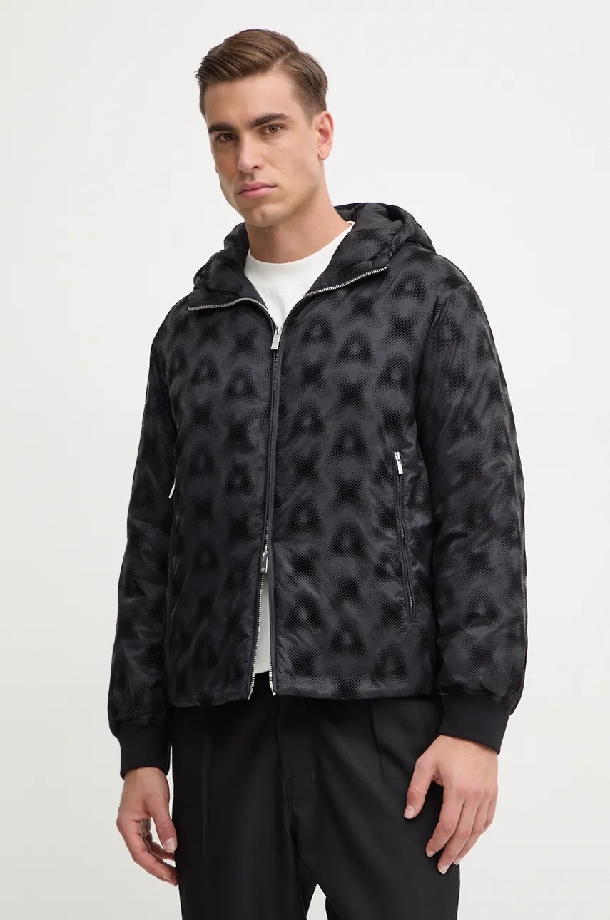 

Яке Armani Exchange в черно преходен модел XM000012 AF10193, Черен