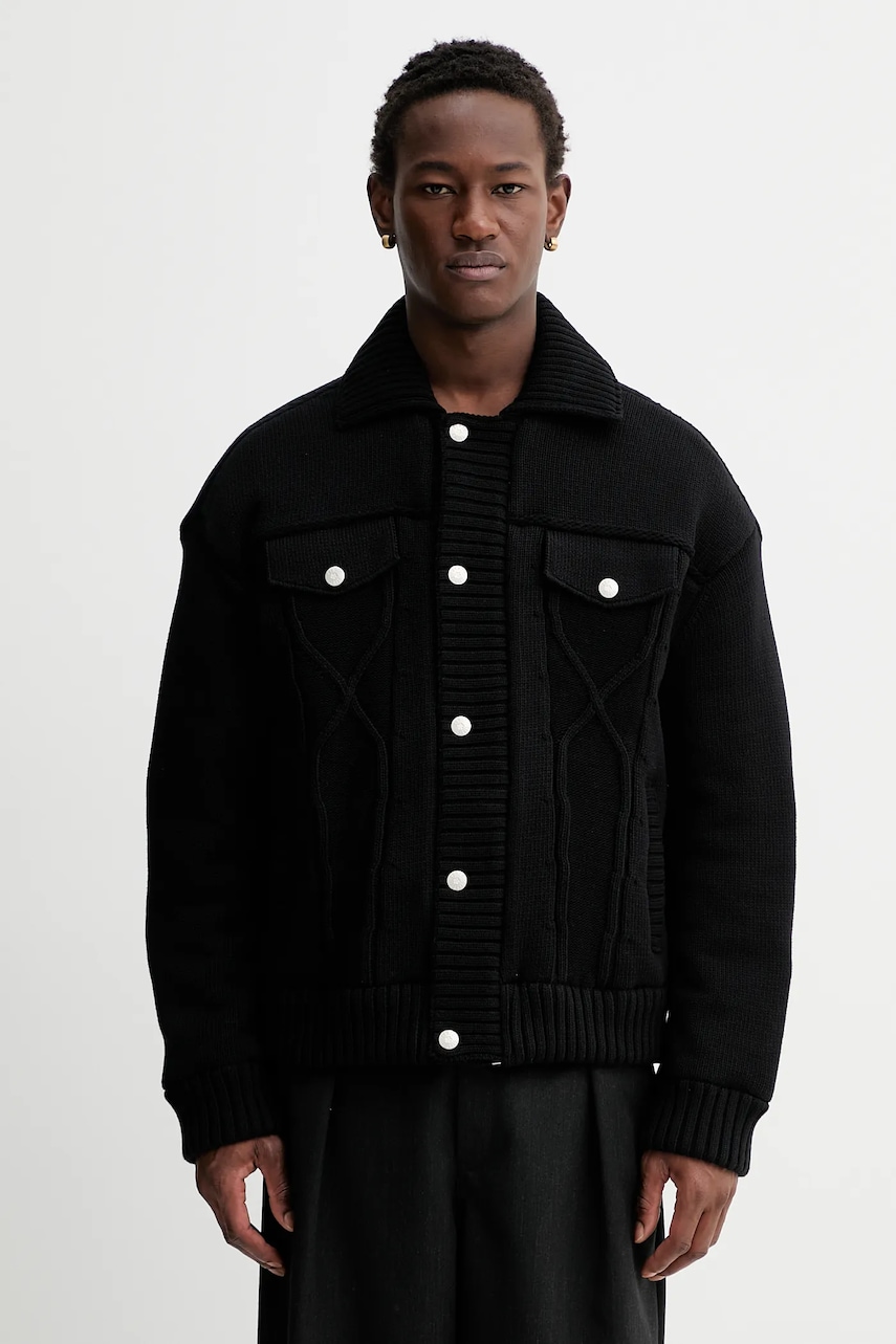 Bunda Kenzo Knitted Down Jacket