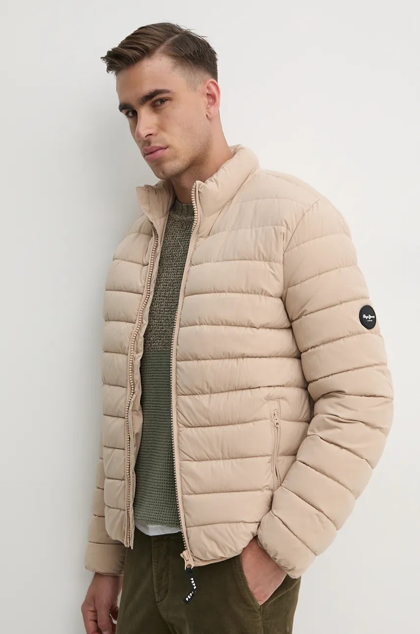 

Яке Pepe Jeans TOMI в бежово преходен модел PM403027, Бежов