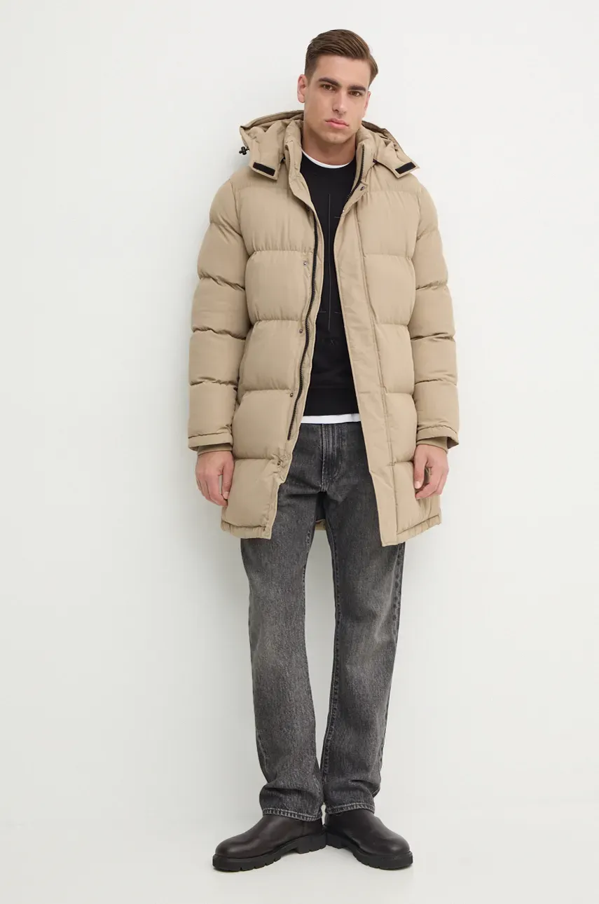 Куртка Pepe Jeans TORIN мужская цвет бежевый зимняя PM403030 Куртка Pepe Jeans TORIN мужская цвет бежевый зимняя PM403030