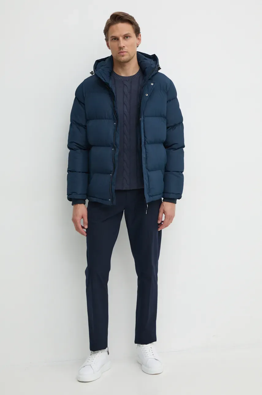 Куртка Pepe Jeans TOBIAS мужская цвет синий зимняя PM403031 Куртка Pepe Jeans TOBIAS мужская цвет синий зимняя PM403031