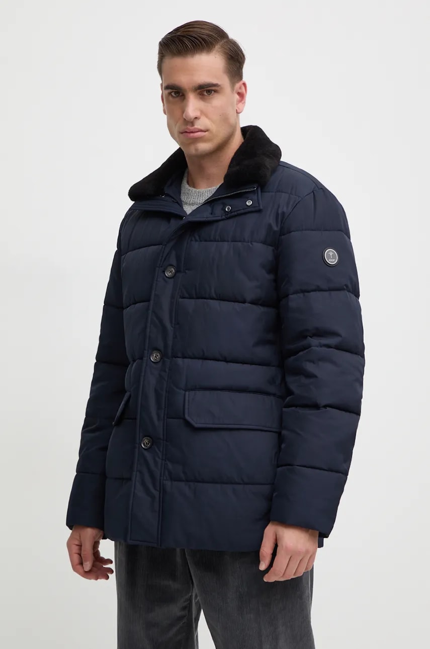 Joop! geaca barbati, culoarea albastru marin, de iarna, 30044267 Joop! geaca barbati, culoarea albastru marin, de iarna, 30044267