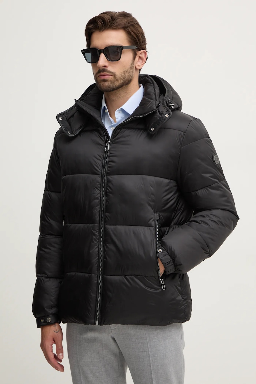 Joop! geaca barbati, culoarea negru, de iarna, 30044256